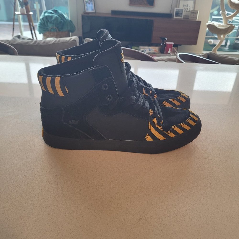Limited Edition Supra Vaiders - Black and Yellow